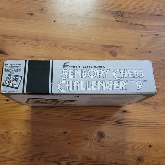 Chessboard Electronic Fidelity Sensory Chess Challenger 9 Vintage - Picture 10 of 16